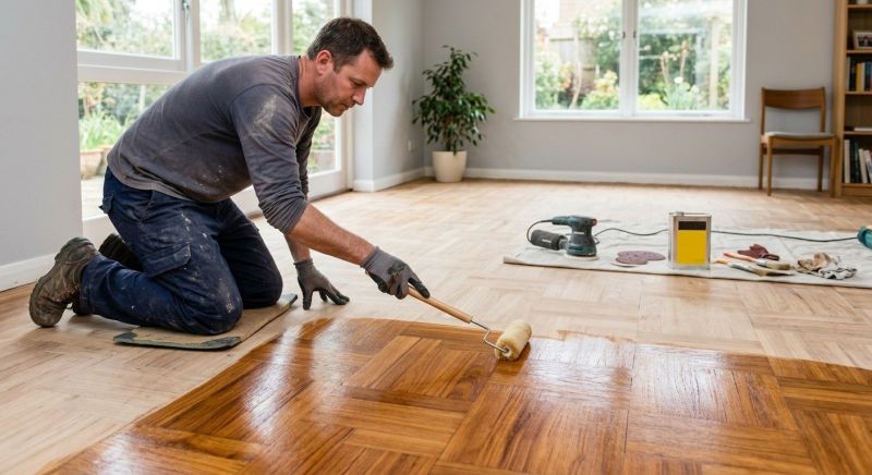 Tiger Wood Floor Refinishing in Kansas City, KS