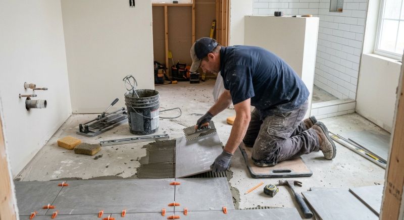 Tiling Service in Frederick, MD