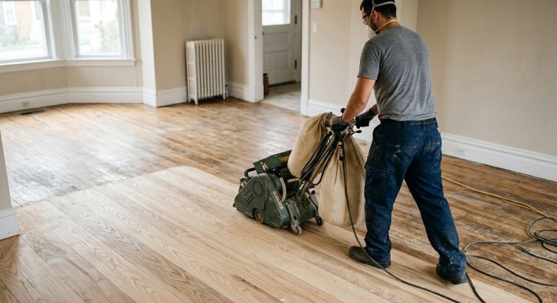 Ash Floor Refinishing in Alpharetta, GA
