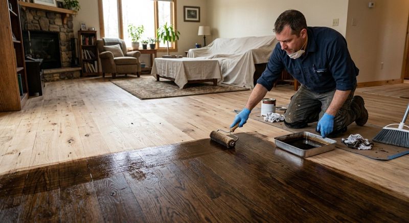 Floor Staining Service in Overland Park, KS