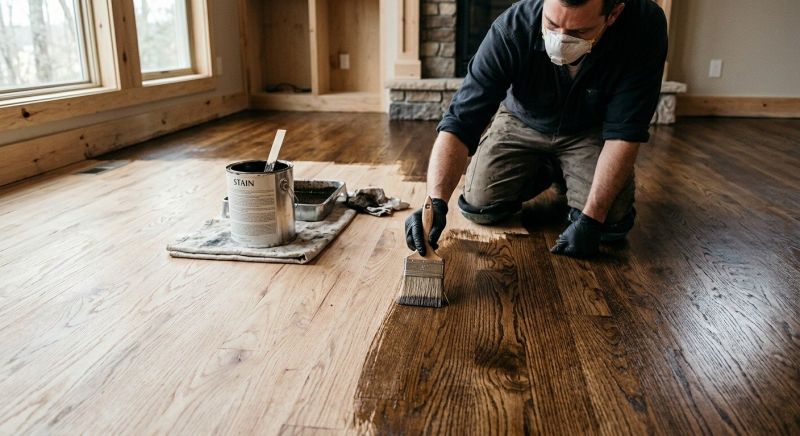 Floor Staining Service in Overland Park, KS