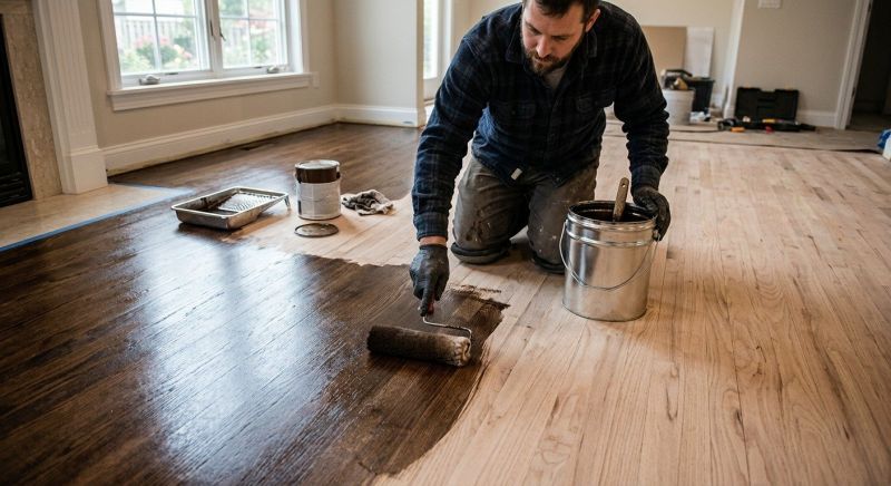 Floor Staining Service in Overland Park, KS
