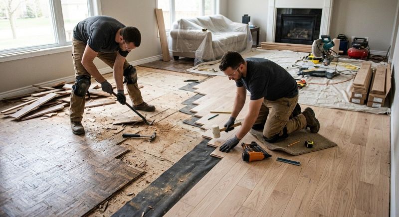 Hardwood Floor Installation in San Antonio, TX
