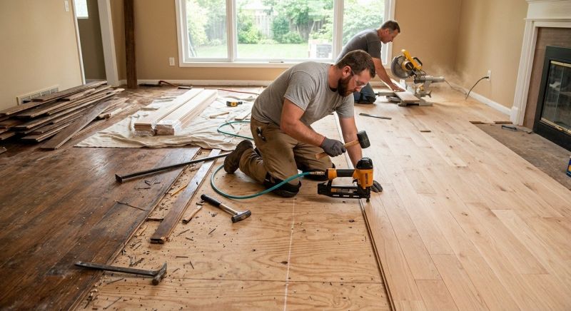 Hardwood Replacement in Fort Worth, TX