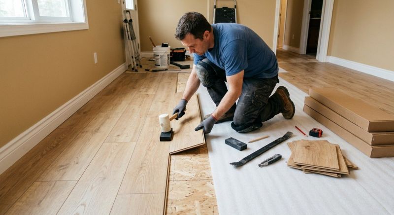 Laminate Floor Remodeling in Roseville, CA