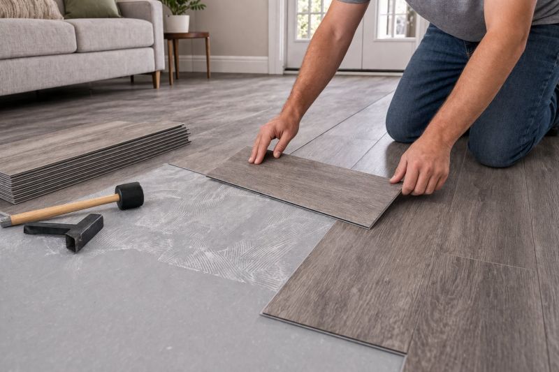 Luxury Vinyl Tile Installation in Manassas, VA