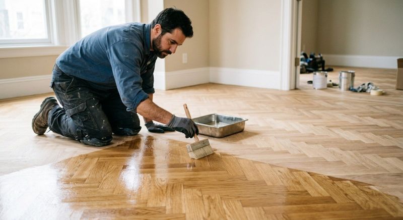 Parquet Floor Refinishing in Alpharetta, GA