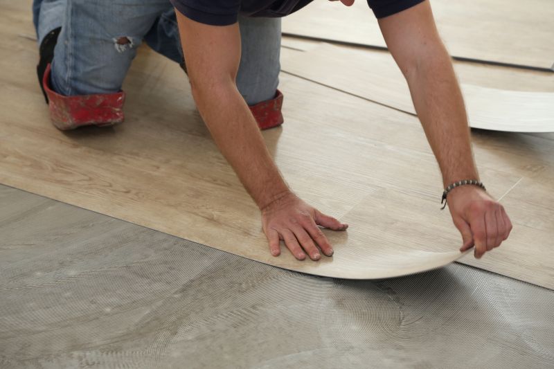 Vinyl Floor Sealings Application
