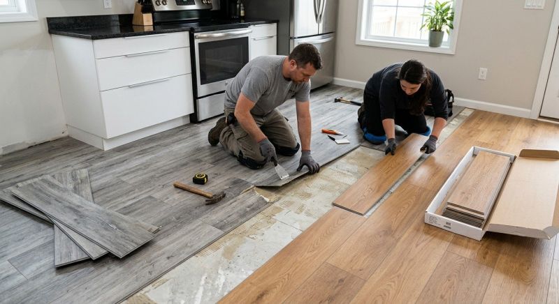 Vinyl Tile Installation in Longmont, CO